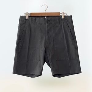 Swiss Alps Outdoor Performance Shorts Gray Twill Utility size 30